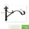 12" Fleur-de-Lis Bracket