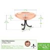 Dogwood Birdbath- Tripod Stand