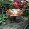 Dogwood Birdbath- Tripod Stand