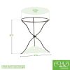 Tripod Ring Birdbath Stand