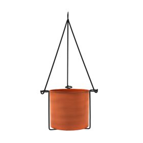 Vera Hanging Planter, Burnt Sienna