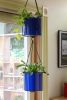 Vera Hanging Planter, French Blue