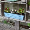 Small Nantucket Blue Flower Box