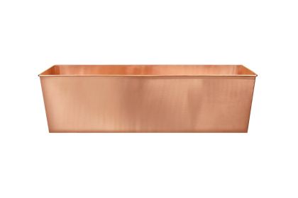 Solid Copper Flower Box