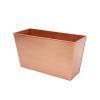 Copper Plated Flower Box