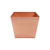 Large Copper Plated Tapered Planter