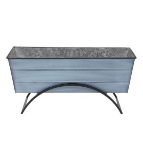 Odette Stand- Medium Blue Flower Box