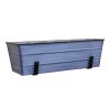 Medium Blue Flower Box- Wall Brackets