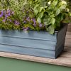 Medium Nantucket Blue Flower Box