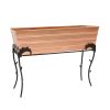 25"H Flora Stand- Large Copper Flower Box