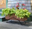 Odette Stand- Large Copper Flower Box