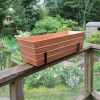 Large Copper Plated Flower Box