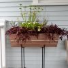 Large Copper Plated Flower Box