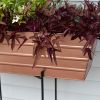 Large Copper Plated Flower Box