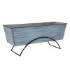 Odette Stand- Large Blue Flower Box