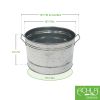 Round Galvanized Tub