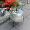 Round Galvanized Tub