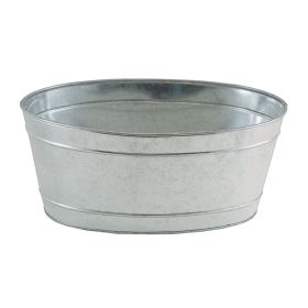 Small Oval Galvanized Tub