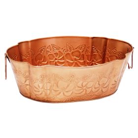 Copper Plated Embossed Tub