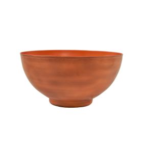 Small Planting Bowl, Burnt Sienna