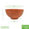 Small Planting Bowl, Burnt Sienna