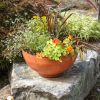 Small Planting Bowl, Burnt Sienna