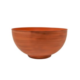 Large Planting Bowl, Burnt Sienna