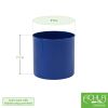 Cylinder Pot, French Blue