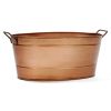 Oval Copper Plated Tub