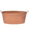 Oval Copper Plated Tub