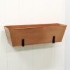 Plain Copper Plated Flower Box