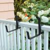 Small Green Flower Box- Clamp-On Brackets