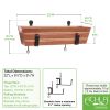 Small Copper Flower Box- Clamp-On Brackets