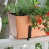 Copper Flower Box Bracket Kit for 2x4 Railing