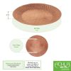 24" Hammered Copper Birdbath