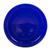 12" Cobalt Blue Crackle Birdbath- Over Rail Bracket