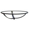 12" Mandarin Crackle Birdbath- Rail Mount Bracket