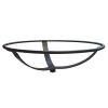 12" Mandarin Crackle Birdbath- Tripod Stand