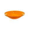 12" Crackle Glass Bowl - Mandarin