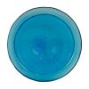 12" Teal Crackle Birdbath- Rail Mount Bracket