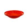 12" Crackle Glass Bowl - Red