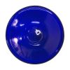 14" Cobalt Blue Crackle Birdbath- Wall Mount Bracket