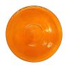 14" Crackle Glass Bowl - Mandarin