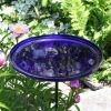 14" Cobalt Blue Bowl, Cradle and Stake