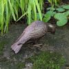 Pair of Bronzed Doves