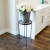 25"H Flowers Plant Stand