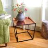 Short Arne Stand with Copper Tray