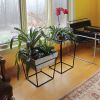 Tall Arne Stand with Galvanized Tray