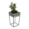 Tall Arne Stand with Deep Galvanized Tray