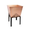 Marion II Planter- Copper Plated Flower Box